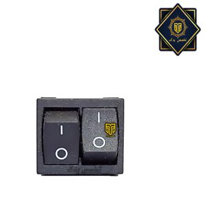 کلید دوبل مشکی سشوار