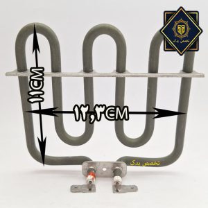 ابعاد المنت سرخ کن 12*11