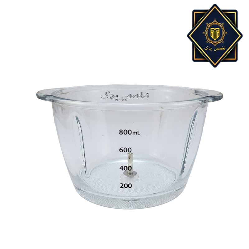 ظرف خرد کن 800 ظرف شیشه ای خردکن 800ml فلر ، کلورانس ( وارداتی )