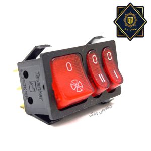 کلید بخاری برقی فن دار