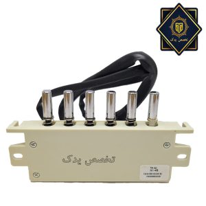 کلید هود 4 دور با قاب و درخت سیم 60 سانت سوکتی