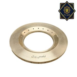 حلقه برنجی سرشعله اجاق گاز سایز پلوپزی